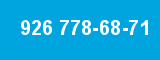 926 778-68-71